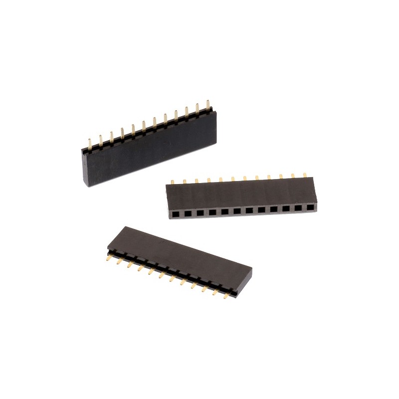 5 pcs - Wurth Elektronik WR-PHD Series Straight PCB Socket, 22-Contact, 1-Row, 2.54mm Pitch