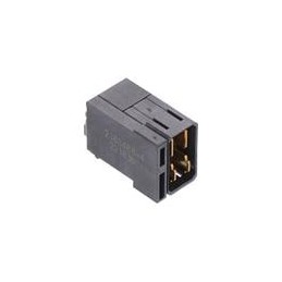 1 pcs : 2180488-4 - High Speed/Modular Connectors IMP,Power,4PR,R/AH, L-HLD DWN,5.7,6.9Tin
