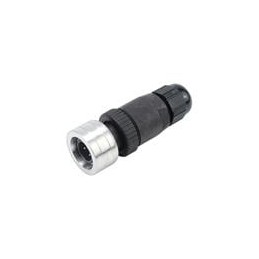 1 pcs : 1200850003 - Circular Metric Connectors M12U ATTACHABLE 4P MP ST