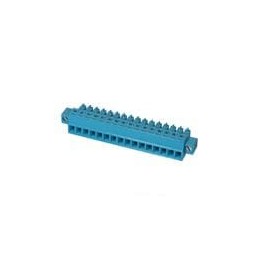 1 pcs : TBP02P1W-381-16BE - Pluggable Terminal Blocks Terminal block, pluggable, 3.81, plug, 16 pole, slotted screw, blue