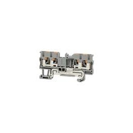 1 pcs : TBDR-08-25-GY - DIN Rail Terminal Blocks Terminal Block, Din Rail, 2.5mm Pitch, Grey