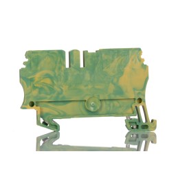 5 pcs - Weidmuller 2-Way ZPE 2.5 Earth Terminal Block, 4mm², 26 - 12 AWG Wire, Clamp, Wemid Housing, ATEX, IECEx