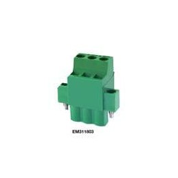 1 pcs : EM311802 - Pluggable Terminal Blocks 2P EM3118 Series