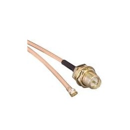1 pcs : CSB-RGFB-102-UFFR - RF Cable Assemblies Cable Assembly Coaxial U.FL (UMCC) to RP-SMA RG-178 4.000' (101.60mm)