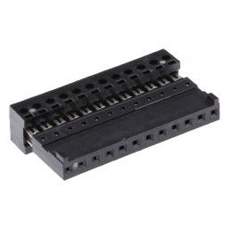 5 pcs - Stelvio Kontek 12-Way IDC Connector Socket for Cable Mount, 1-Row