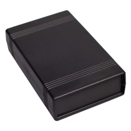 1 pcs - RS PRO Black ABS Enclosure, IP30, IK06, 147.6 x 92.5 x 36.2mm