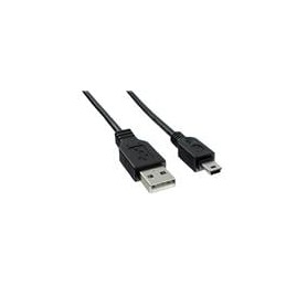 1 pcs : 3021009-06 - USB Cables / IEEE 1394 Cables A-MINI B 26 AWG 6' USB 2.0