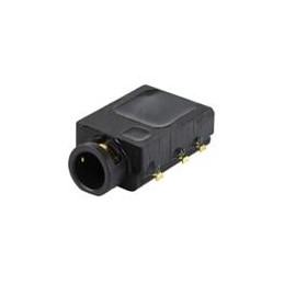1 pcs : SJ-3551B-MSMT-TR-67 - Phone Connectors Stereo Jack, IP67, 3.5, 4 conductor, mid mount, 1 switches, T&R pckg (top taper)