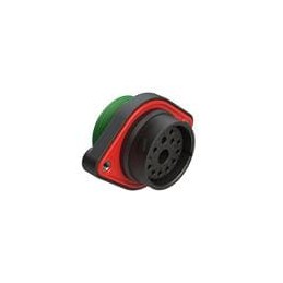 1 pcs : AHDP02-24-14SN-WTA - Standard Circular Connector 14 Position Panel Mount Receptacle,, Socket, Shell Size 24, Normal Diam