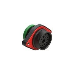 1 pcs : AHDP02-24-14SN-BRA - Standard Circular Connector 14 POSITION PANEL MOUNT RECEPT