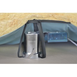 1 pcs - HellermannTyton Lighting Cover for use with Reel insulations with Downlights with external power supply,130mm Length,