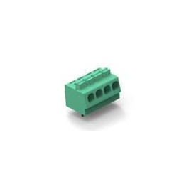 1 pcs : 1986712-4 - Fixed Terminal Blocks 5.08MM S/E SPRING 4P SCREWLESS TERM BLOCK