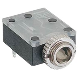 5 pcs - Lumberg Jack Connector 3.5 mm PCB Mount Stereo Socket, 3Pole 1A