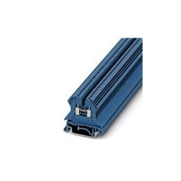 1 pcs : 3005840 - DIN Rail Terminal Blocks UK 1.5N BU 4.2mm FEED THRU 15A BLUE