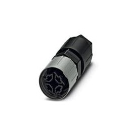 1 pcs : 1414706 - Circular Metric Connectors QPD P 2PE1,5 8-13 BK