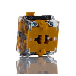 1 pcs - EAO 704 Series Contact Block for Use with Series 04 Switches, 500V ac, 1CO