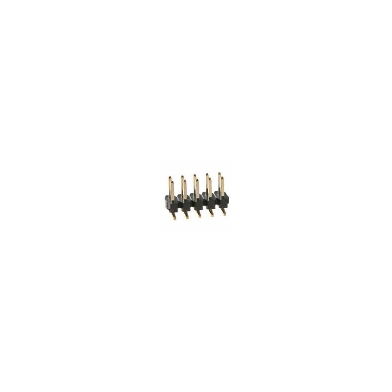 1 pcs : M22-5320505 - Headers & Wire Housings 5+5 DIL VERT HEADER GOLD