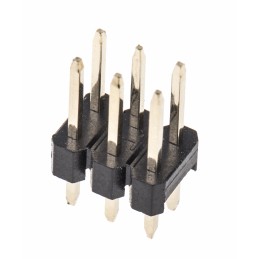 1000 pcs - HARWIN M20 Series Straight Through Hole Pin Header, 6 Contact(s), 2.54mm Pitch, 2 Row(s), Unshrouded