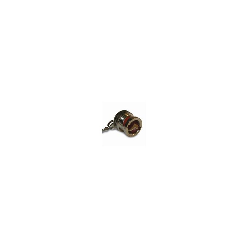 1 pcs : 202100 - RF Connector Accessories BNC MALE CAP AND CHAIN
