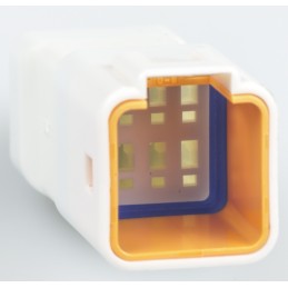 1000 pcs - JST, JWPF Female Connector Housing, 2mm Pitch, 8 Way, 2 Row