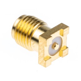 1000 pcs - Molex SMA Series, jack Surface Mount SMA Connector, 50Ω, Solder Termination, Straight Body