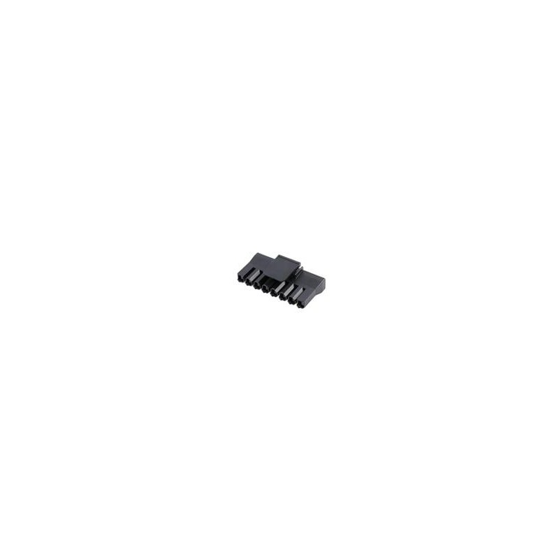 1 pcs : 172672-3008 - Power to the Board Super-Sabre 7.5mm Rec Hsg GlwWire 8Ckt