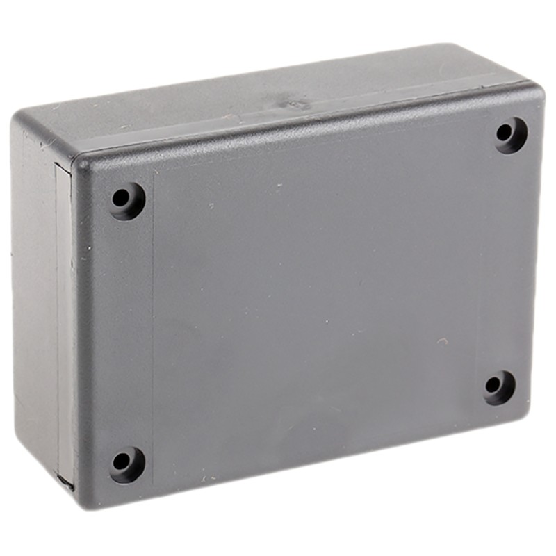 1 pcs - RS PRO Black ABS Enclosure, Black Lid, 88.9 x 63.5 x 32.39mm