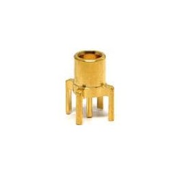 1 pcs : 82_MCX-50-0-17/111_NH-1 - RF Connectors / Coaxial Connectors MCX straight PCB jack(f)