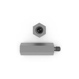 1 pcs : 4713-2520-SS - Standoffs & Spacers 1/2 Hex X 5.00 Length Hex Male-Female Standoff
