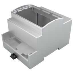 1 pcs - Italtronic Vented Enclosure Type Modulbox XTS Series , 90 x 53mm, ABS, Polycarbonate DIN Rail Enclosure