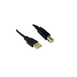 1 pcs : 3021025-16 - USB Cables / IEEE 1394 Cables A-B 20 AWG 16' BLK USB 2.0