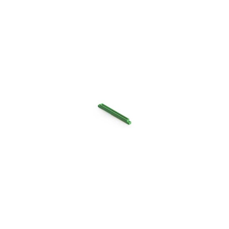 1 pcs : 307-048-500-202 - Standard Card Edge Connectors 48 POS .156' x .200' GREEN