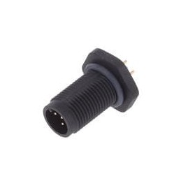 1 pcs : HPC-05PMMP-SF8001 - Standard Circular Connector PANEL SCREW 2PIN M CONN M PIN