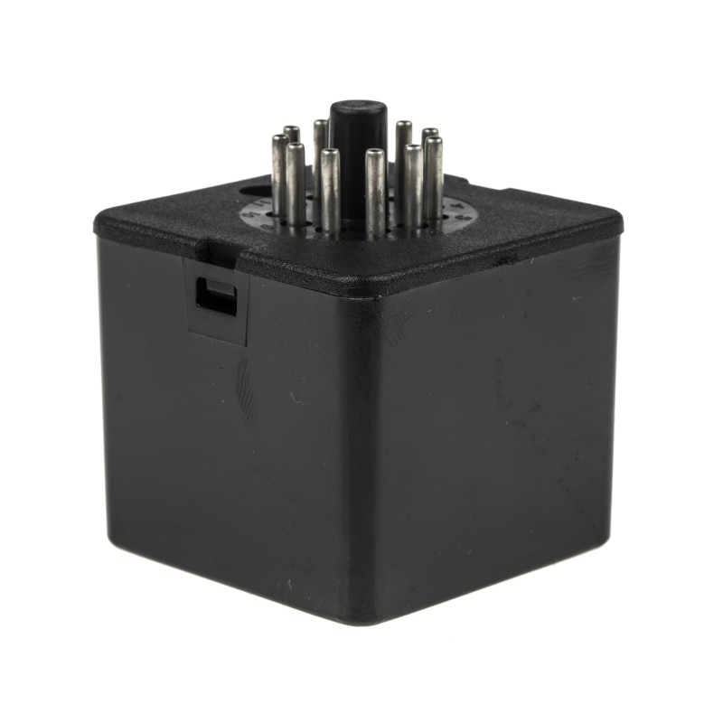 1 pcs - Perancea MIMRAM Series Black Polycarbonate Enclosure, Black Lid, 43 x 50 x 50mm