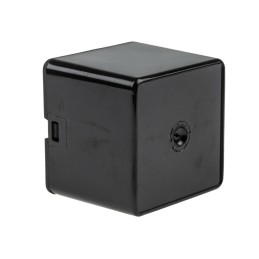 1 pcs - Perancea MIMRAM Series Black Polycarbonate Enclosure, Black Lid, 43 x 50 x 50mm