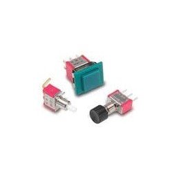 1 pcs : 3MN-C22 - Switch Fixings Mini PB SW SNAP ACT BLACK