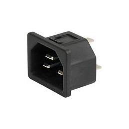 1 pcs : 6173.0003 - AC Power Entry Modules 1681 APPLIANCE INLET 16A 155C