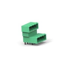 1 pcs : 284061-2 - Pluggable Terminal Blocks HDR 2P R/A 5.08MM