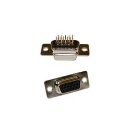 1 pcs : 180-078-113R031 - D-Sub High Density Connectors 78P Male Vt Dip Sol w/ Clinch Nut 3