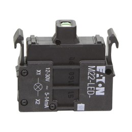 1 pcs - Eaton M22 Series Light Block, 12 - 30V ac/dc, Blue Light