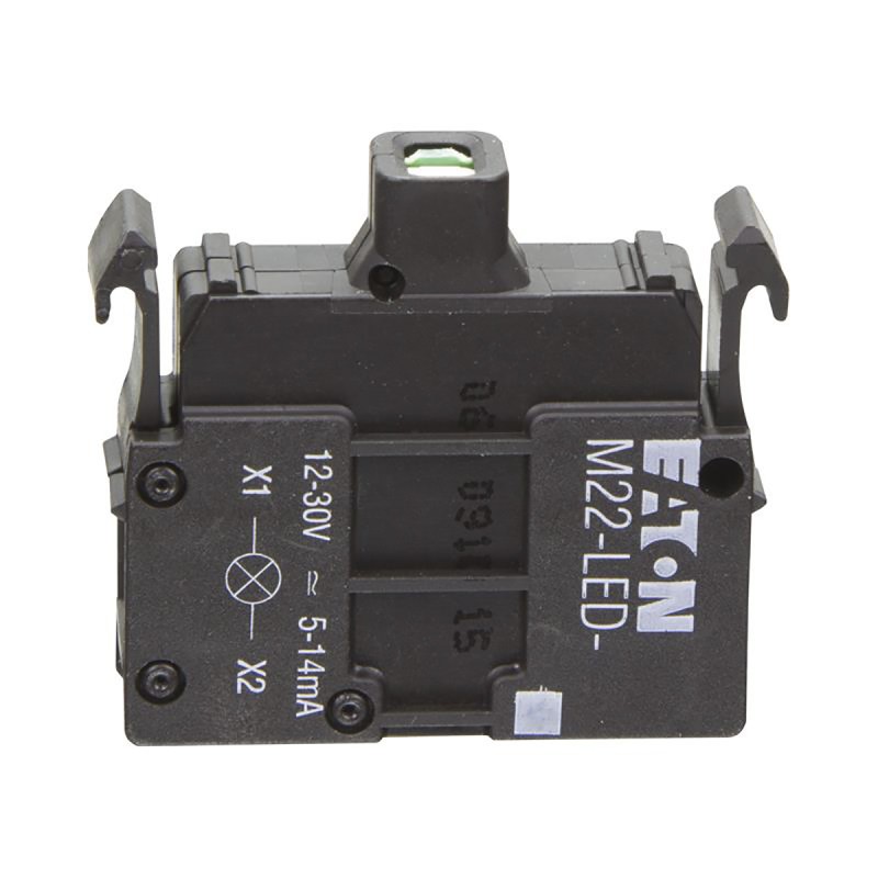 1 pcs - Eaton M22 Series Light Block, 12 - 30V ac/dc, Blue Light