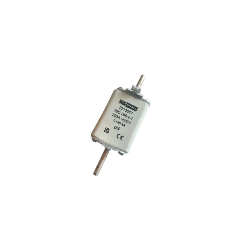 1 pcs - RS PRO 200A NH Fuse, NH1, 415V ac