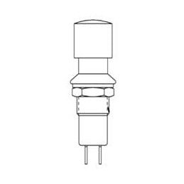 1 pcs : PS1040BLKCAP - Switch Fixings