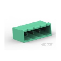 5 pcs - TE Connectivity 5.08mm Pitch 4 Way Pluggable Terminal Block, Header, Through Hole, Solder Termination