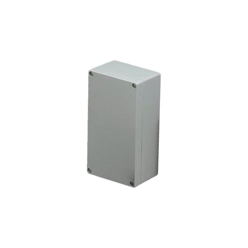 1 pcs - Takachi Electric Industrial BDN Series Grey Die Cast Aluminium Enclosure, IP67, Grey Lid, 90 x 90 x 60mm