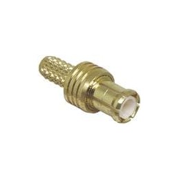 1 pcs : CONMCX007 - RF Connectors / Coaxial Connectors MCX Male Cable End Crimp - RG-174 Cable