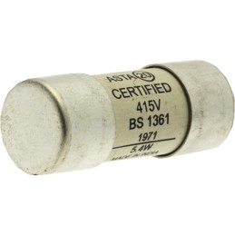 1 pcs - Eaton 80A Ceramic Cartridge Fuse, 23 x 57mm