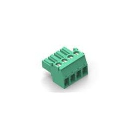1 pcs : 1986371-3 - Pluggable Terminal Blocks StrPlug 3.5mm Green LH 3