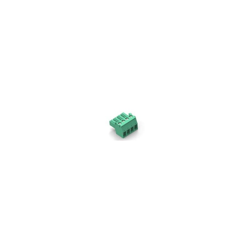 1 pcs : 1986371-3 - Pluggable Terminal Blocks StrPlug 3.5mm Green LH 3