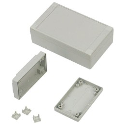 1 pcs - CAMDENBOSS 7000 Series Grey ABS Enclosure, IP65, Grey Lid, 90 x 55 x 25mm